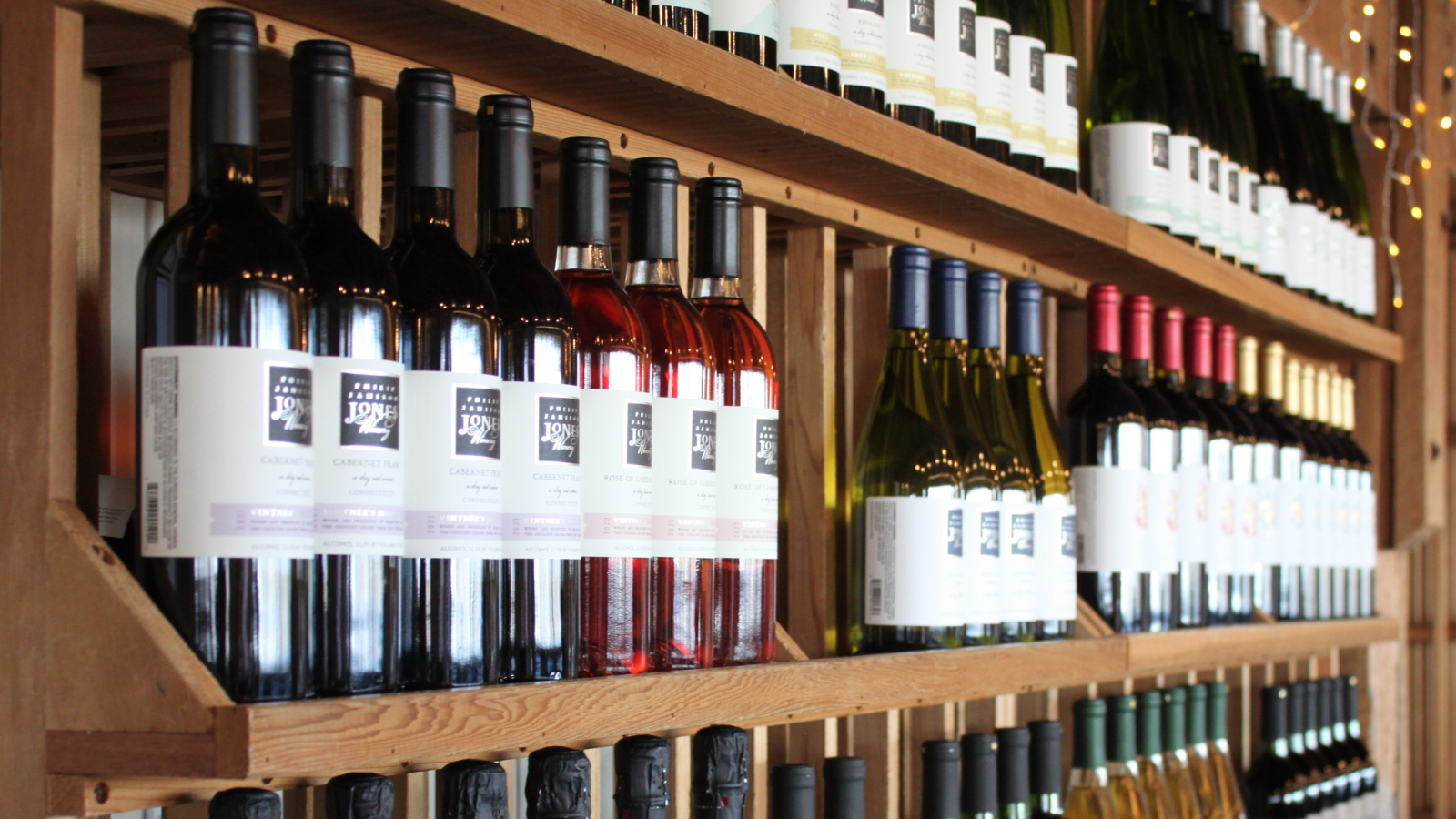 Wine Store Shelves