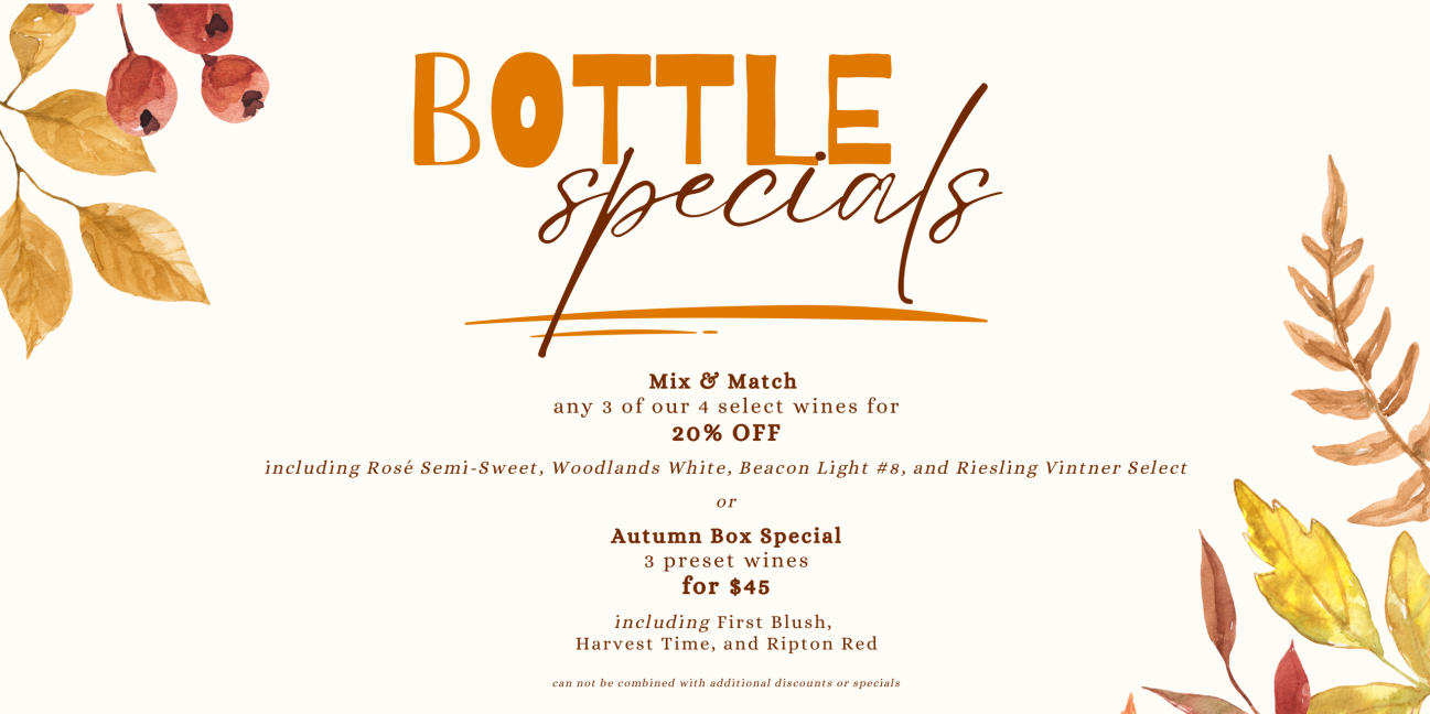 Fall Bottle Special 2025
