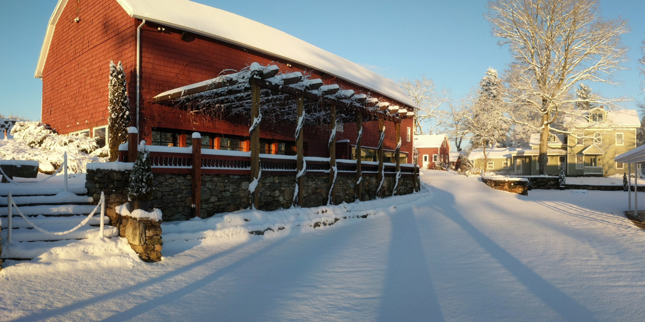 Panoramic Winter Winery