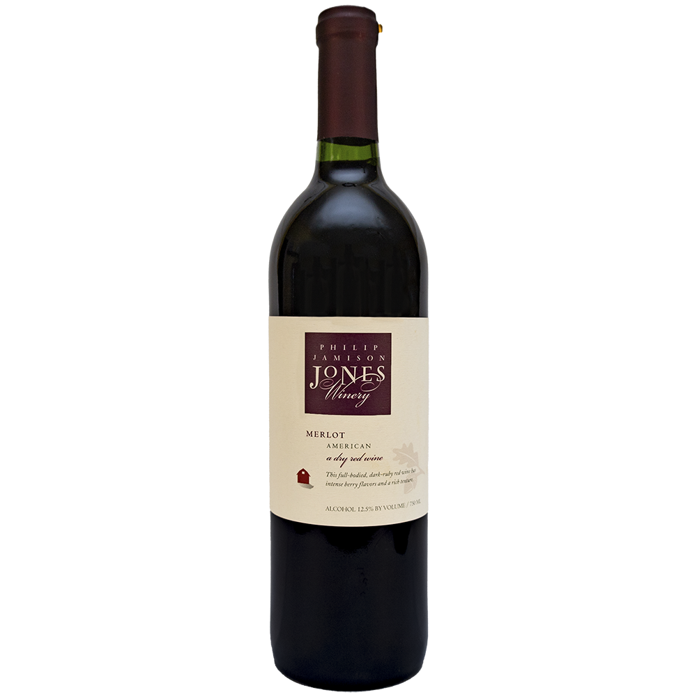 Merlot Wine Bottle