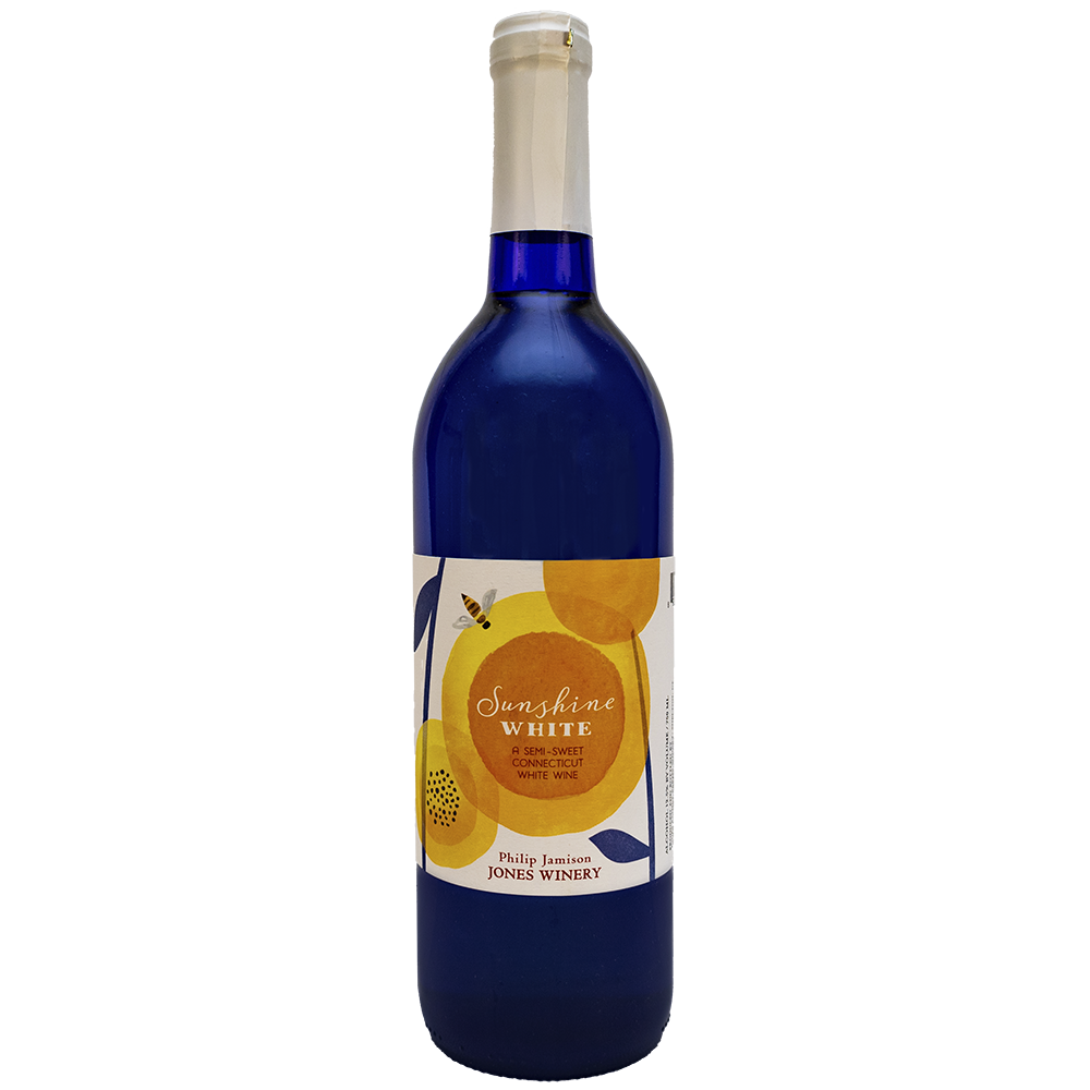 Sunshine White Wine Bottle