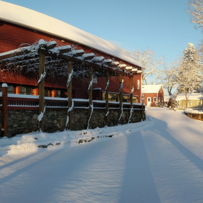 Panoramic Winter Winery