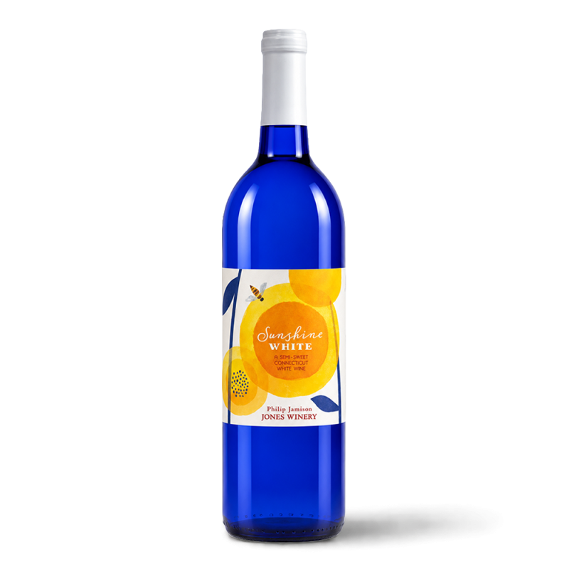 Sunshine White Wine Bottle