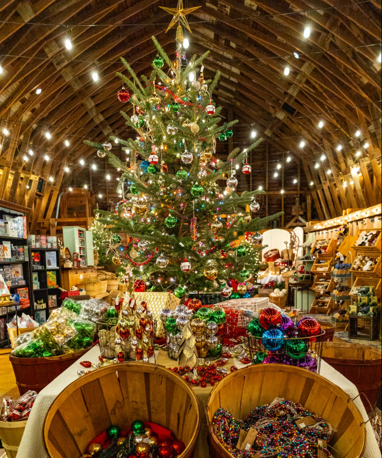 Jingle Bell Barn Tree