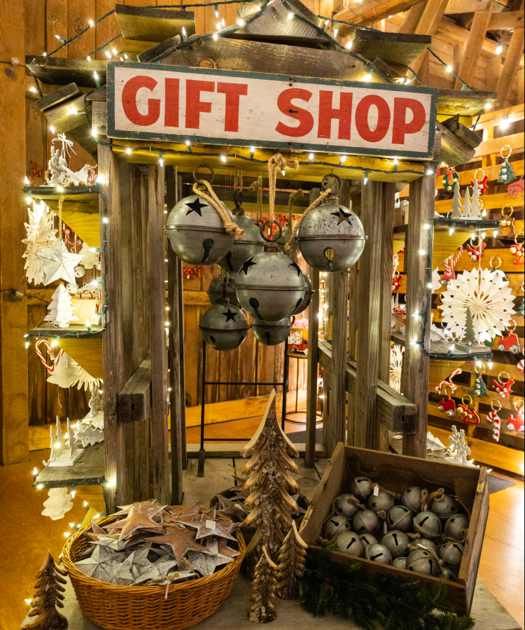 Jingle Bell Barn Display
