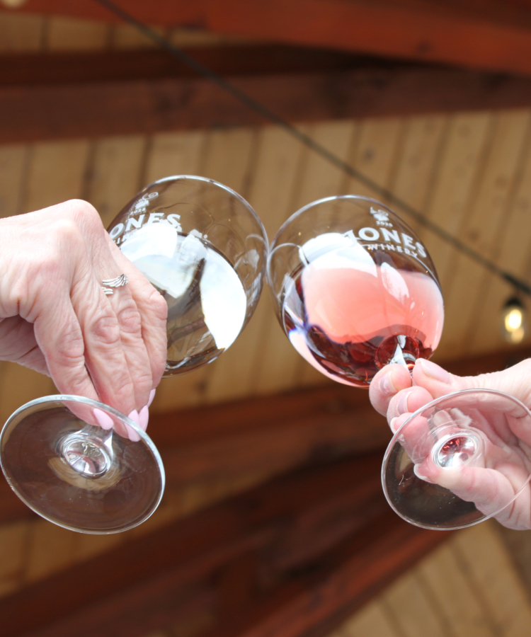 Toasting Glasses Mother's Day